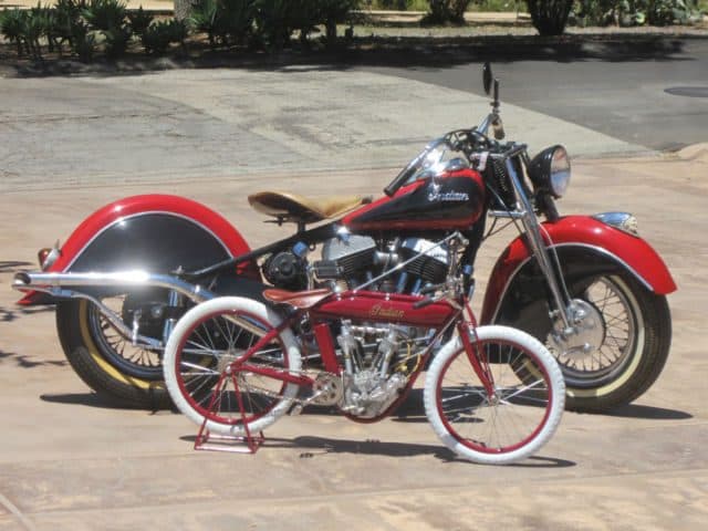 Vintage board tracker design — teardrop tank and low stance