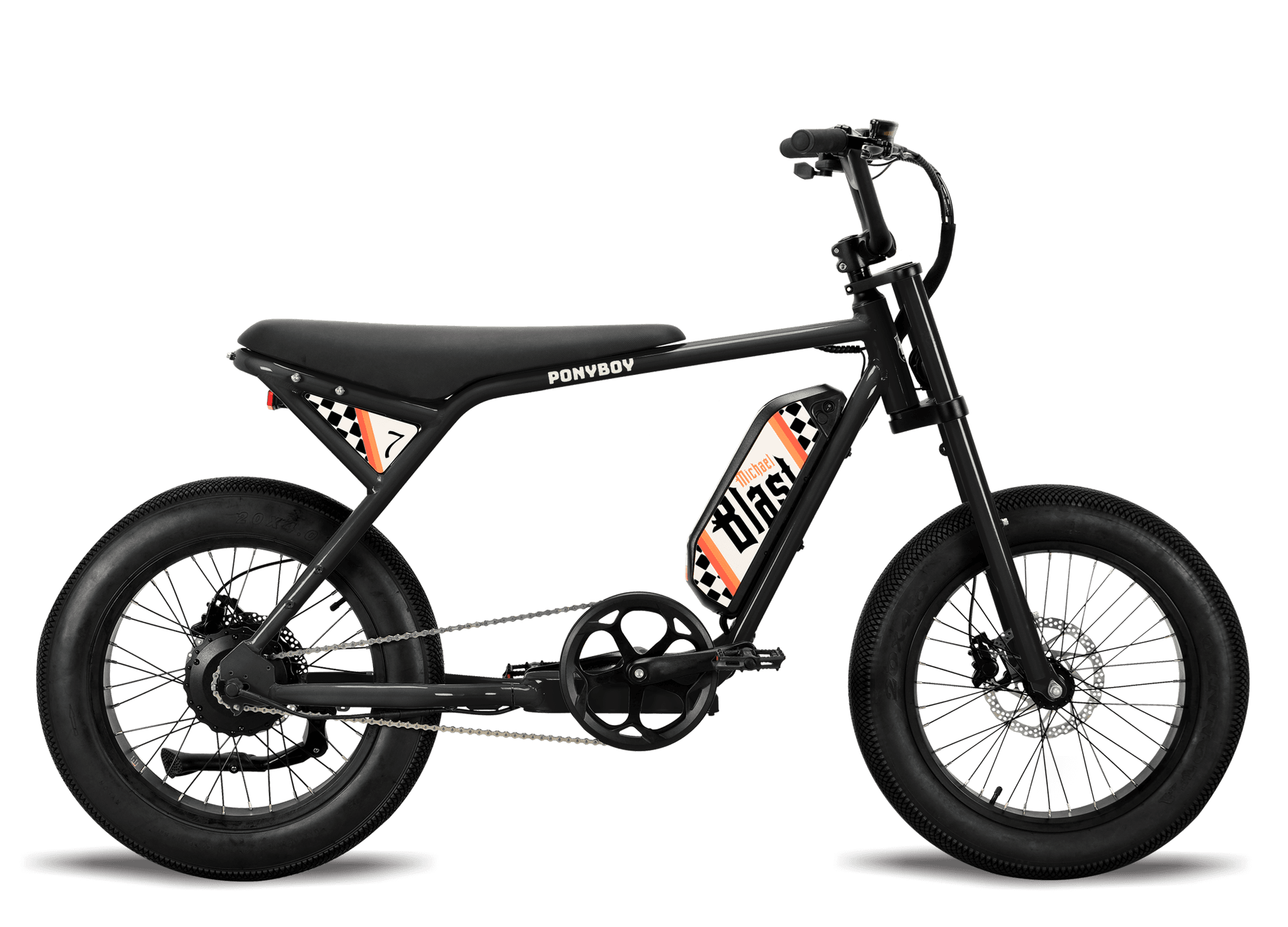 Michael Blast Ponyboy Base Matte Black electric bike