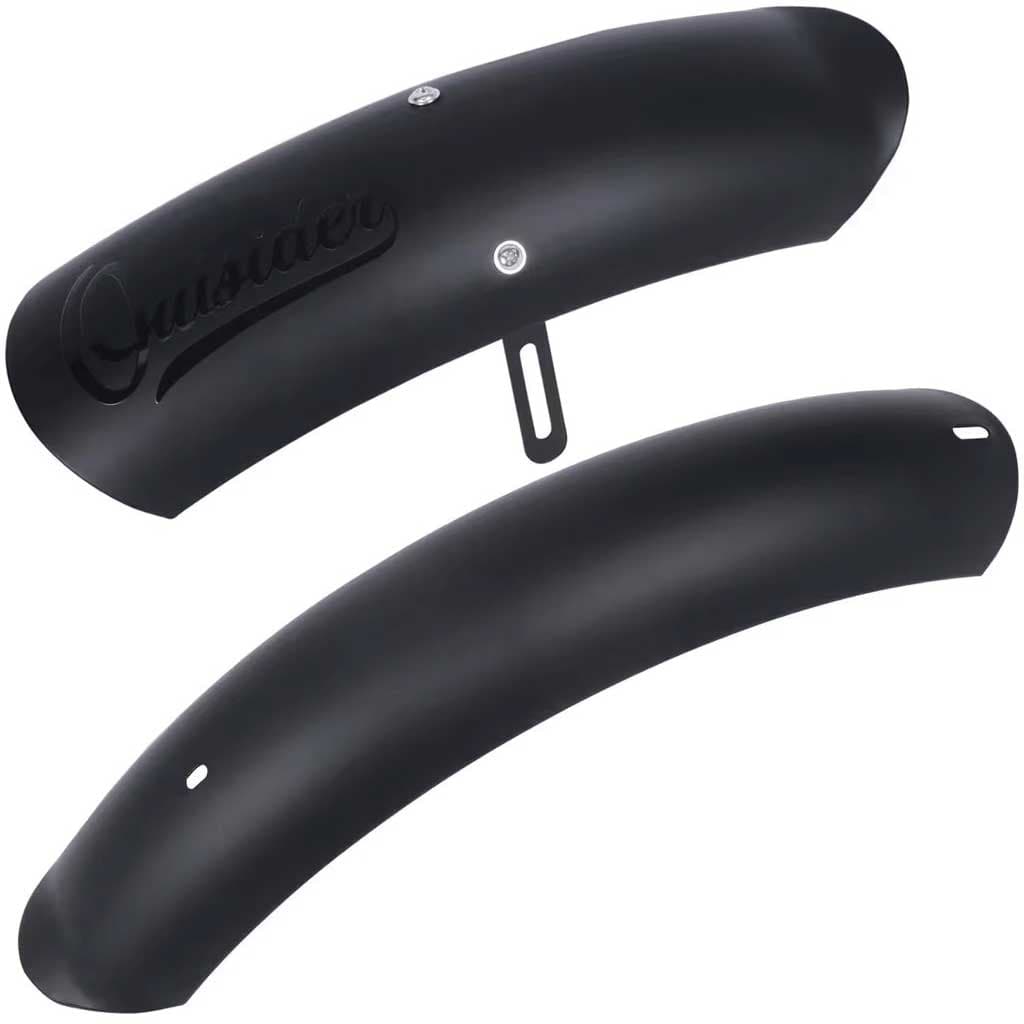 Outsider Fender Set Front and Rear Black