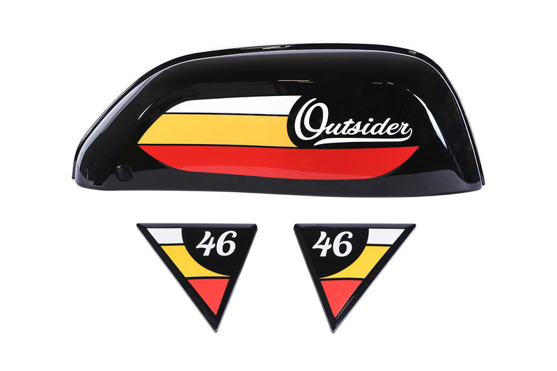 Outsider - Tank and Side Triangle - Black